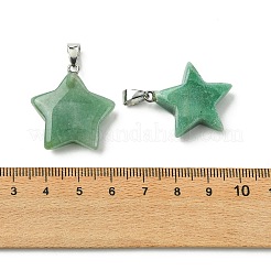 Pendentifs en pierre naturelle & synthétique mixte&nbsp;GG-K002