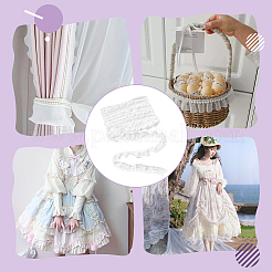 Chiffon-Faltenband&nbsp;OCOR-WH0070-205B