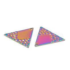 Placcatura ionica (ip) ciondoli in acciaio inossidabile 304&nbsp;STAS-B031-18R