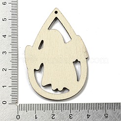 Ciondoli in legno&nbsp;WOOD-M012-02H