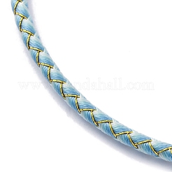 Creazione di braccialetti intrecciati in cordino di poliestere&nbsp;MAK-Z003-01P-05