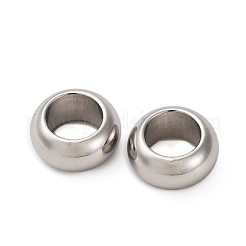 Perline europee in acciaio inossidabile 304&nbsp;STAS-P397-01B-P