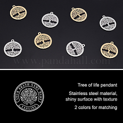 16 pendentif en acier inoxydable 304&nbsp;STAS-UN0023-39