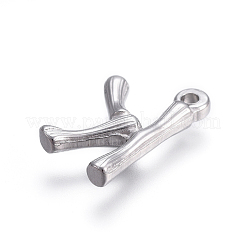 Pendenti in acciaio inossidabile 304 anti-ossidazione&nbsp;STAS-I117-14F-P