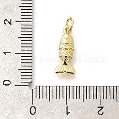 Gestellbeschichtung natürlicher Edelsteinfischanhänger&nbsp;KK-L225-013G