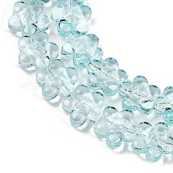 Chapelets de perles en verre transparente  &nbsp;GLAA-H038-02C