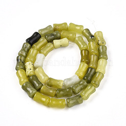 Natur Xiuyan Jade Perlen Stränge&nbsp;G-T140-89
