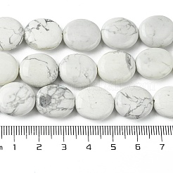 Fili di perline howlite naturale&nbsp;G-K365-B14-03