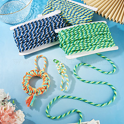 Cordon polyester macramé torsadé 60 brins&nbsp;OCOR-TA0003-48C