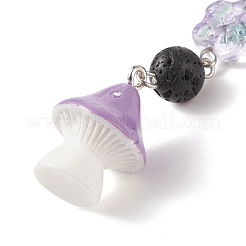 Décorations de pendentif mauvais œil au chalumeau faites à la main&nbsp;HJEW-JM00710