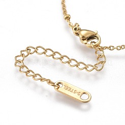 Colliers pendentifs en acier inoxydable 304&nbsp;NJEW-K120-04