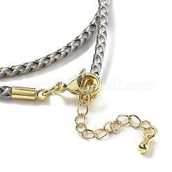 Fabrication de colliers tressés en cordon polyester&nbsp;MAK-L043-03G-23