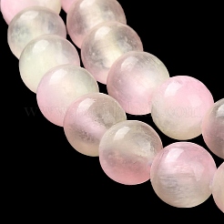Brins de perles teints en sélénite naturelle&nbsp;G-P493-02J