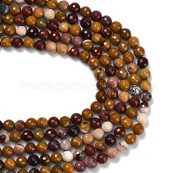 Abalorios naturales Mookaite hebras&nbsp;G-C280-B16-8mm