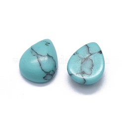 Cabochons turchese sintetico&nbsp;G-O175-22-04