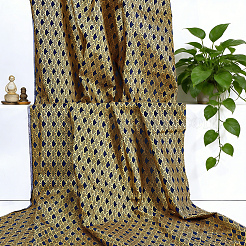 Tessuto in cotone in stile giapponese con motivo a squame di pesce per abbigliamento e arredamento&nbsp;DIY-CY0004-07