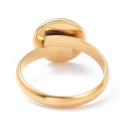 Ionenplattierung (IP) 304 Edelstahl-Fingerringkomponenten&nbsp;X-STAS-P291-02A-G