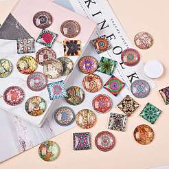 3 set 3 cabochon in vetro stile&nbsp;sgGGLA-SZ0001-06