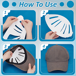 Hutformer aus Papier für Baseballcaps&nbsp;AJEW-WH0460-093