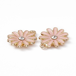 Pendenti strass in lega&nbsp;PALLOY-P287-01LG