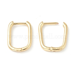 Ottone orecchini a cerchio Huggie&nbsp;EJEW-L234-025