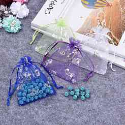 Borsa in organza con coulisse&nbsp;OP-S006-9x12cm-M