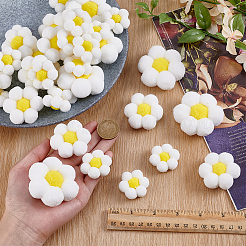 36 stücke 3 arten sunflower garn ornament zubehör&nbsp;DIY-NB0014-87B