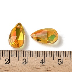 Facettierte tropfenglasanhänger&nbsp;GLAA-O008-A29