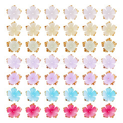 120 capuchon de perles en acrylique de 8 couleurs.&nbsp;MACR-TA0002-59