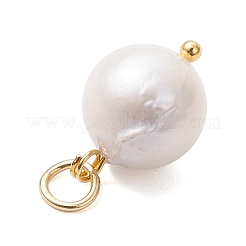 Natürliche Barockperle Keshi Perle Anhänger&nbsp;PALLOY-JF04627-01