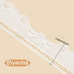 5 Yard Polyester-Spitzenbesatz mit Wellenrand&nbsp;OCOR-DR0001-02