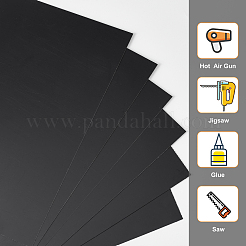 6 Blatt ABS-Kunststoffplatten&nbsp;KY-GA0001-16B