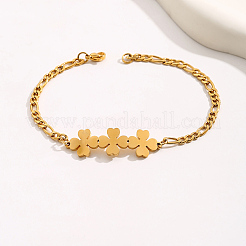 201 bracciali a maglie in acciaio inossidabile con catene Figaro&nbsp;EU3707
