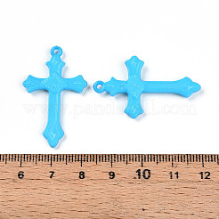 Opake Acryl Anhänger&nbsp;SACR-WH0017-01A