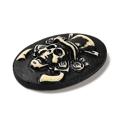 Halloween-Cabochons aus undurchsichtigem Harz&nbsp;CRES-F023-06