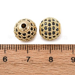 Perles de zircone cubique de placage de rack en laiton&nbsp;LS-ZIRC-S001-10mm-A01-01