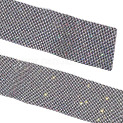 2 Stück rutschfeste Autotüraufkleber aus Harz-Strasskleber&nbsp;AJEW-GF0013-30A