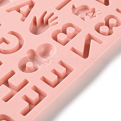 Zahlen- und Buchstabenkuchen-DIY-Silikonform in Lebensmittelqualität&nbsp;DIY-K075-09