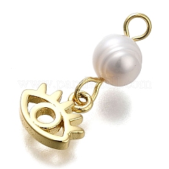 Messing Anhänger & Charms&nbsp;KK-B132-02G-01