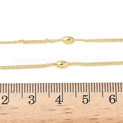 Colliers à chaîne gourmette torsadée en laiton de 1.5 mm pour femmes et hommes&nbsp;NJEW-F350-04G