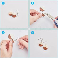 Kits de fabricación de pendientes colgantes de diy&nbsp;DIY-OC0002-50