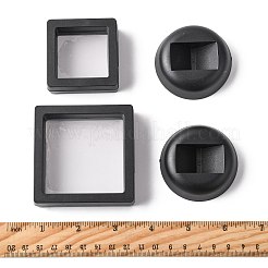 4 Stück 4 Stile Kunststoff 3D Floating Frame Displayhalter&nbsp;ODIS-FS0001-02C