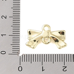 Gestell-Beschichtung Legierung schwarzer Emaille Bowknot Verbindungsstück Charms&nbsp;FIND-B037-08G-01