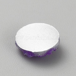 Cabochon decodificati in resina druzy&nbsp;RESI-WH20007-01F