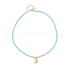 Set di collane con ciondolo stella e luna per ragazze adolescenti&nbsp;NJEW-JN03738-03