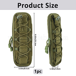 Outdoor-Taschen für Klappmesser aus Oxford-Gewebe mit Reißverschluss&nbsp;AJEW-WH0609-828B