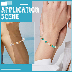 DIY-Set zur Herstellung von Armbändern aus synthetischem Türkis und Magnesit&nbsp;DIY-SC0029-02