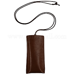 1 pochette à lunettes en cuir PU&nbsp;ABAG-CN0001-85A