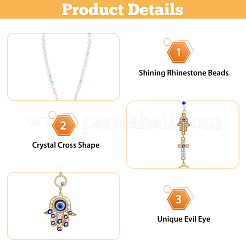 2pcs décorations de pendentif en alliage d'émail&nbsp;HJEW-FH00008