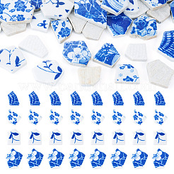 Cabochons en porcelaine&nbsp;PORC-TA0001-74